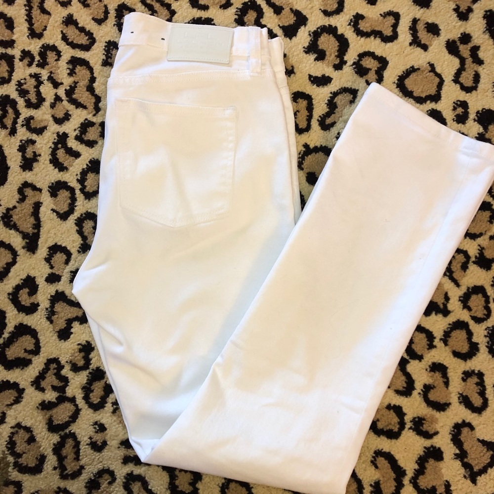 LRL. Lauren Jeans Co. white jeans